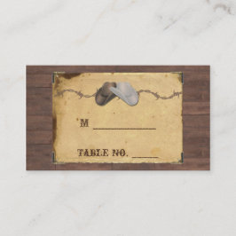 Cartões de Casamento de Cowboy Rustic Country