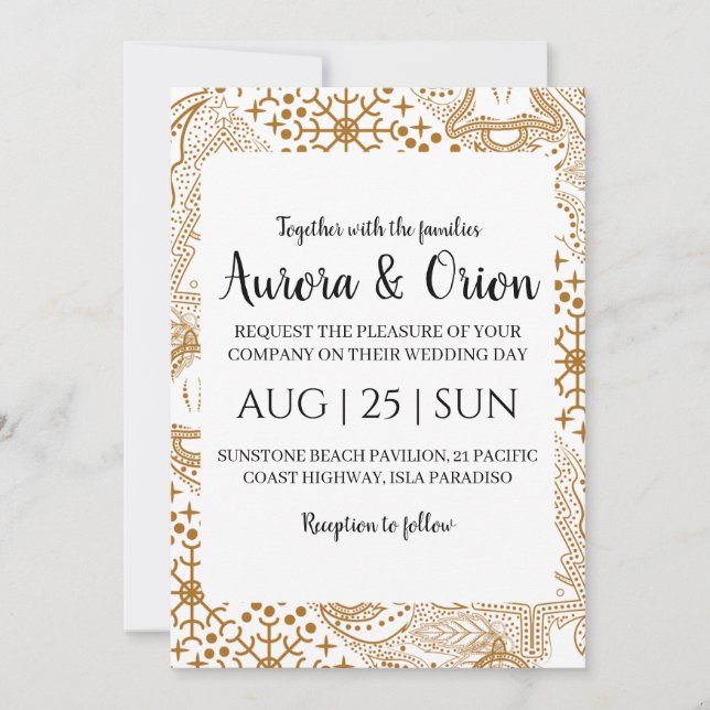 cartões de casamento de natal com tipografia elega (Frente)