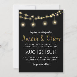 cartões de casamento de natal com tipografia elega