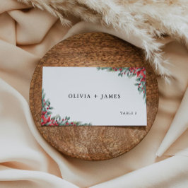 Cartões de Casamento de Natal Modelo