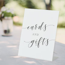 Cartões de Casamento e Presentes de Caligrafia Mod