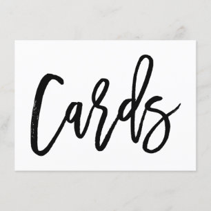 Cartões de Casamento Elegantes Impressos à Mão