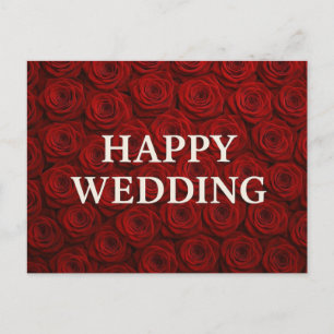 Cartões de casamento felizes
