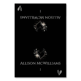 Cartões de Casamento-Flores de Ícones de Frango