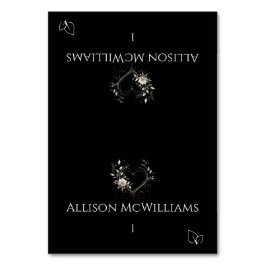 Cartões de Casamento-Flores de Ícones Vegetarianas