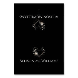 Cartões de Casamento — Flores Modernas com Coração