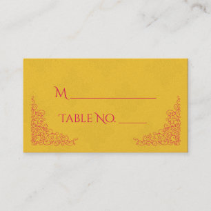 Cartões De Casamento Índio Saffron Pink Pac