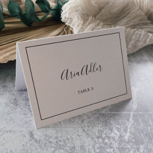 Cartões de Casamento Minimalistas