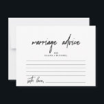 Cartões de Casamento para caligrafia<br><div class="desc">Estes cartões de casamento para caligrafia são a atividade perfeita para uma recepção de casamento ou chá de panela moderno. A design apresenta uma tipografia elegante,  mas rústica,  para um simples aspecto mínimo. Personalize estas cartas com o nome da noiva e do noivo.</div>