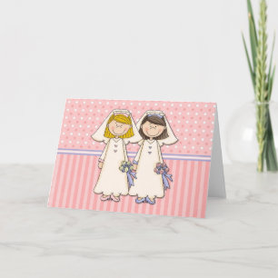 Cartões de Casamento para Mulheres Gay Personalizá