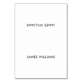 Cartões de Casamento Simples Branco
