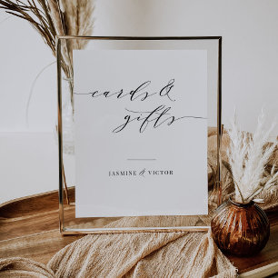 Cartões de Casamento & Sinal de Poster de Papel pa