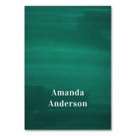 Cartões de casamento verdes escuros. Esmeralda mod