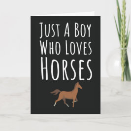 Cartões de Cavalo Fofo para Meninos Bebês Animais