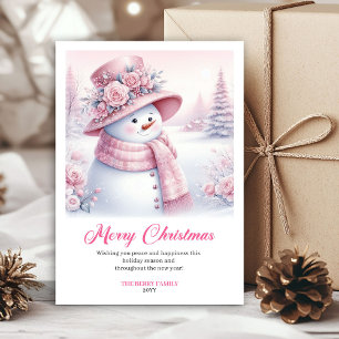 Cartões de Cena de Inverno Digital de Papai Noel R