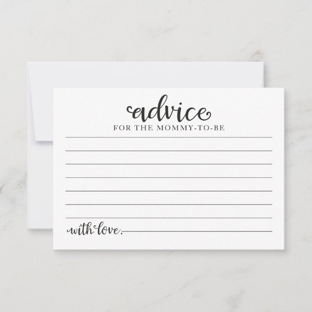 Cartões de Chá de fraldas Greenerescente (Frente)