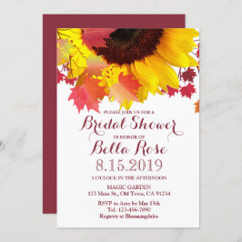 Cartões de Chá de panela de girassol de outono rus