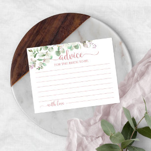 Cartões de Chá de panela Eucalyptus Greenery