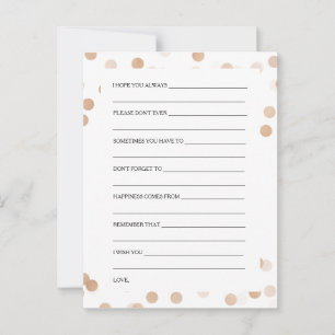 Cartões de chá de panela Folha de cobre