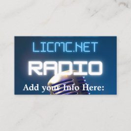 Cartões de chamada do LICMC Business PLUS