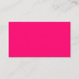 Cartões de Chamada Neon-Pink Personalizados - Orde