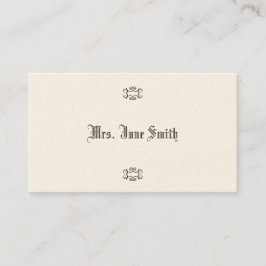 Cartões de Chamada Vitorianos