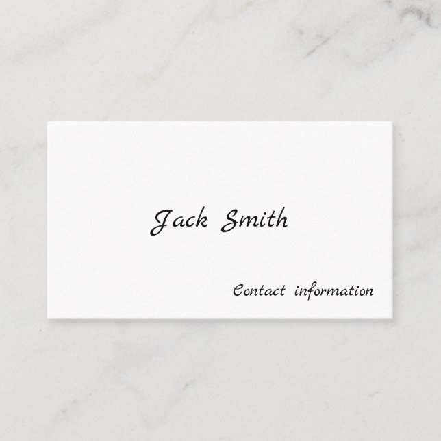 Cartões de Chamada Vitorianos Masculinos (Frente)