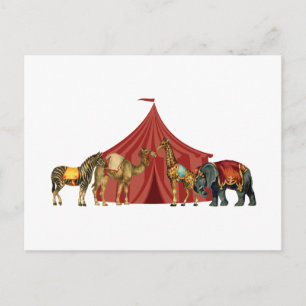 Cartões De Circo E De Tenda