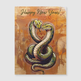 Cartões de Cobra de madeira para amor de 2025