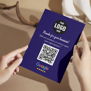 Cartões de Código QR de Avaliação do Google   Encl