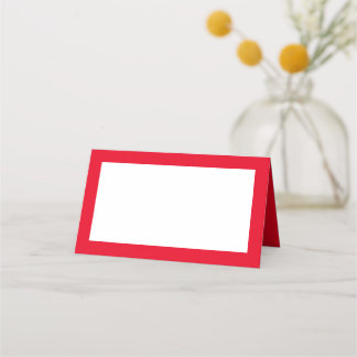 Cartões de Colocação do Estilo de Tent Vermelho