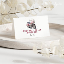 Cartões de Comida dobrados/inclinados de Aniversár