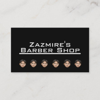 Cartões de Compro Barber do Zazmire