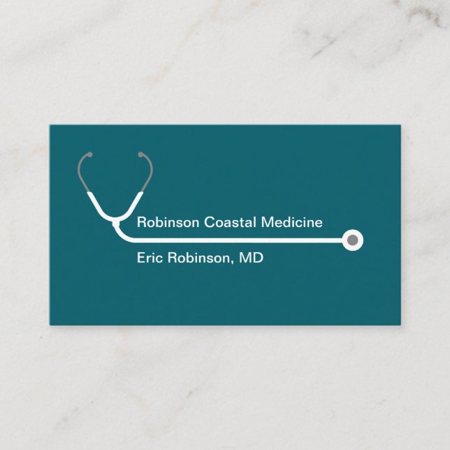 Cartões de Compromisso do Serviço Médico Moderno (Frente)