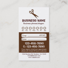 Cartões de compromisso para cabelos brancos e cast