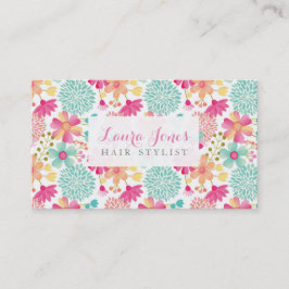 Cartões de Compromisso Pintados de Lista de Cabelo