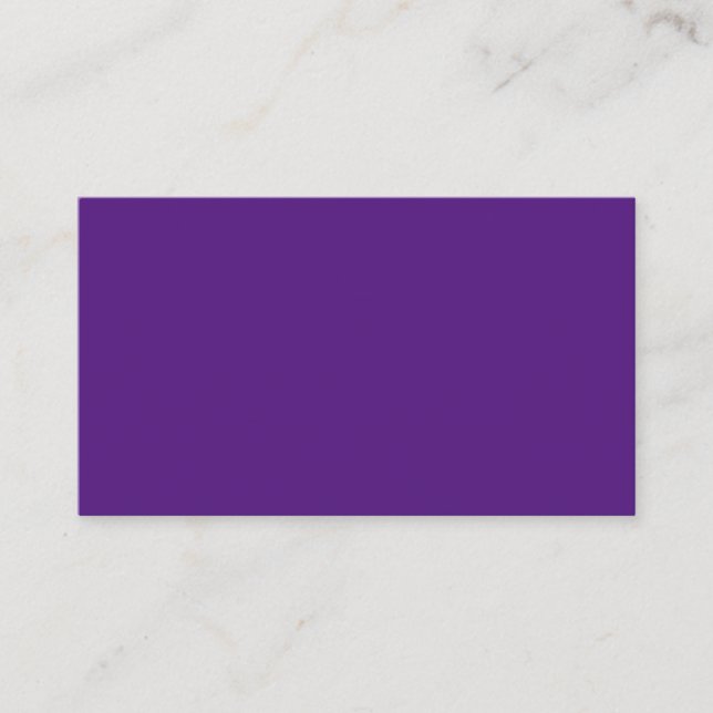 Cartões de Compromisso Roxos | Minimalista Moderno (Frente)