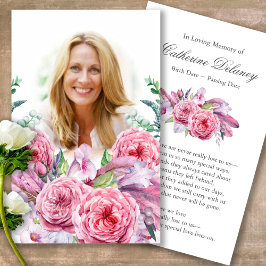 Cartões de condolências de Oração de Jardim do Paí