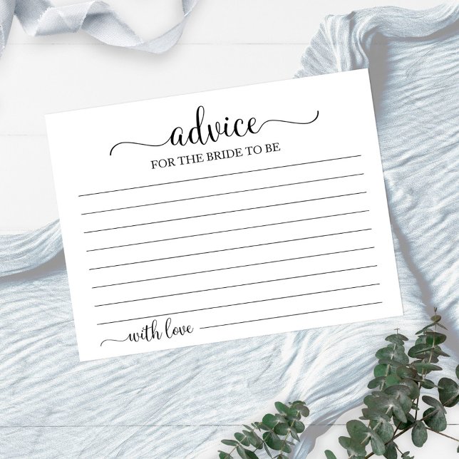 Cartões de Conselho de Chá de Noiva Geométrico com (Criador carregado)