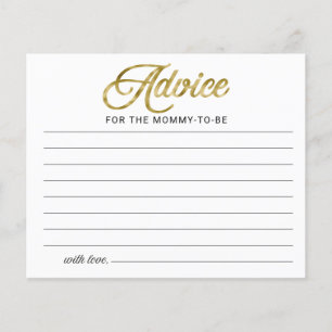 Cartões de Conselhos de Chá de fraldas do Hallowee