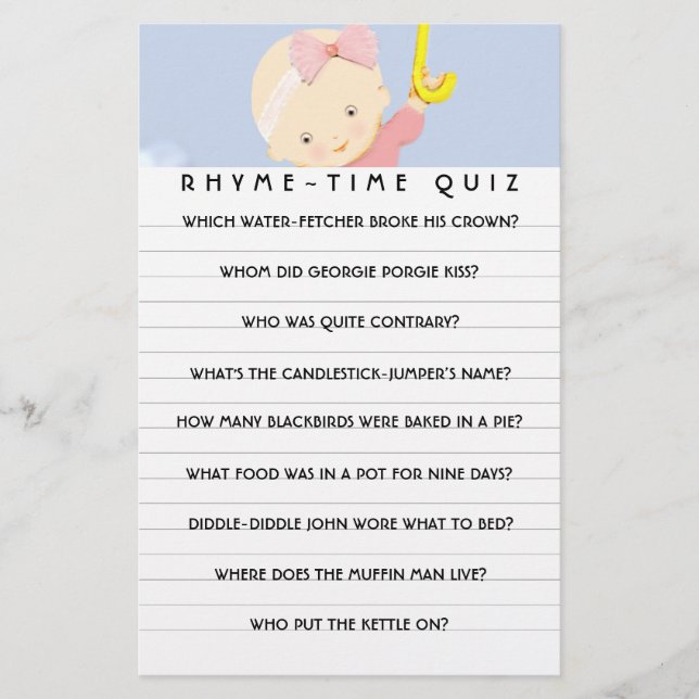 Cartões de Conselhos de Jogo de chá de fraldas (Frente)