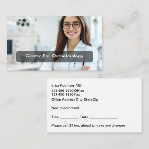 Cartões de Consulta de Cuidados com a Visão do Oft