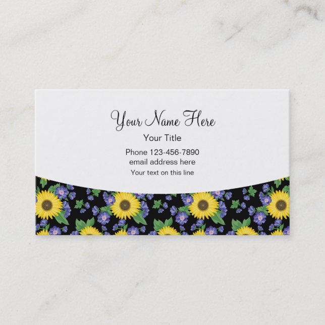 Cartões de Contato Meninos Monogramas (Frente)