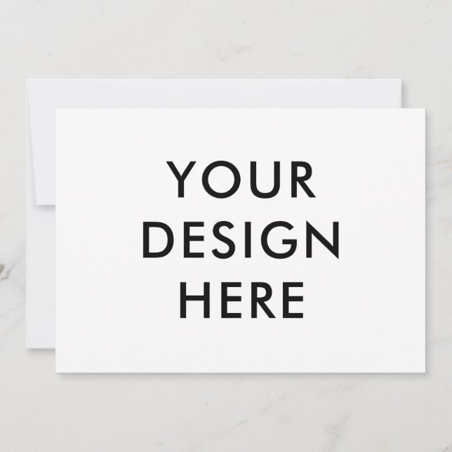 Cartões de Convite 13x18cm Impressão Personalizada (Verso)