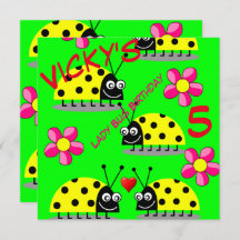 cartões de convite para aniversários de crianças