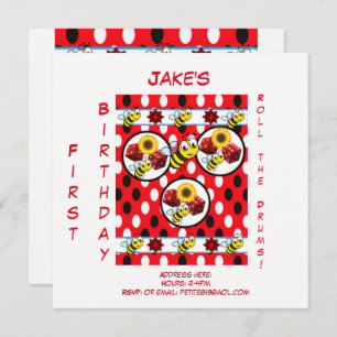 cartões de convite para aniversários de crianças