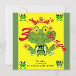 cartões de convite para aniversários de crianças