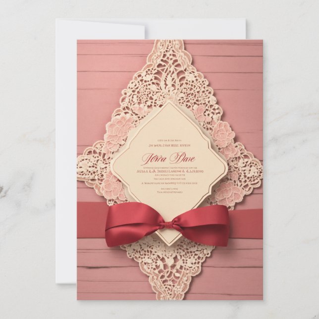 cartões de convite para casamento (Frente)