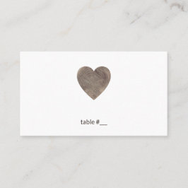 Cartões de coração de madeira russa - planos