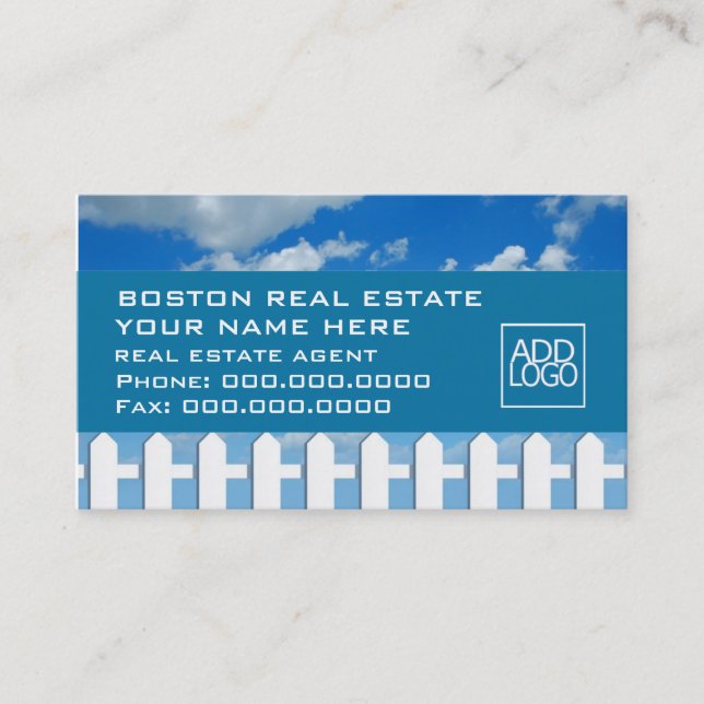 Cartões de corretor hipotecário (Frente)